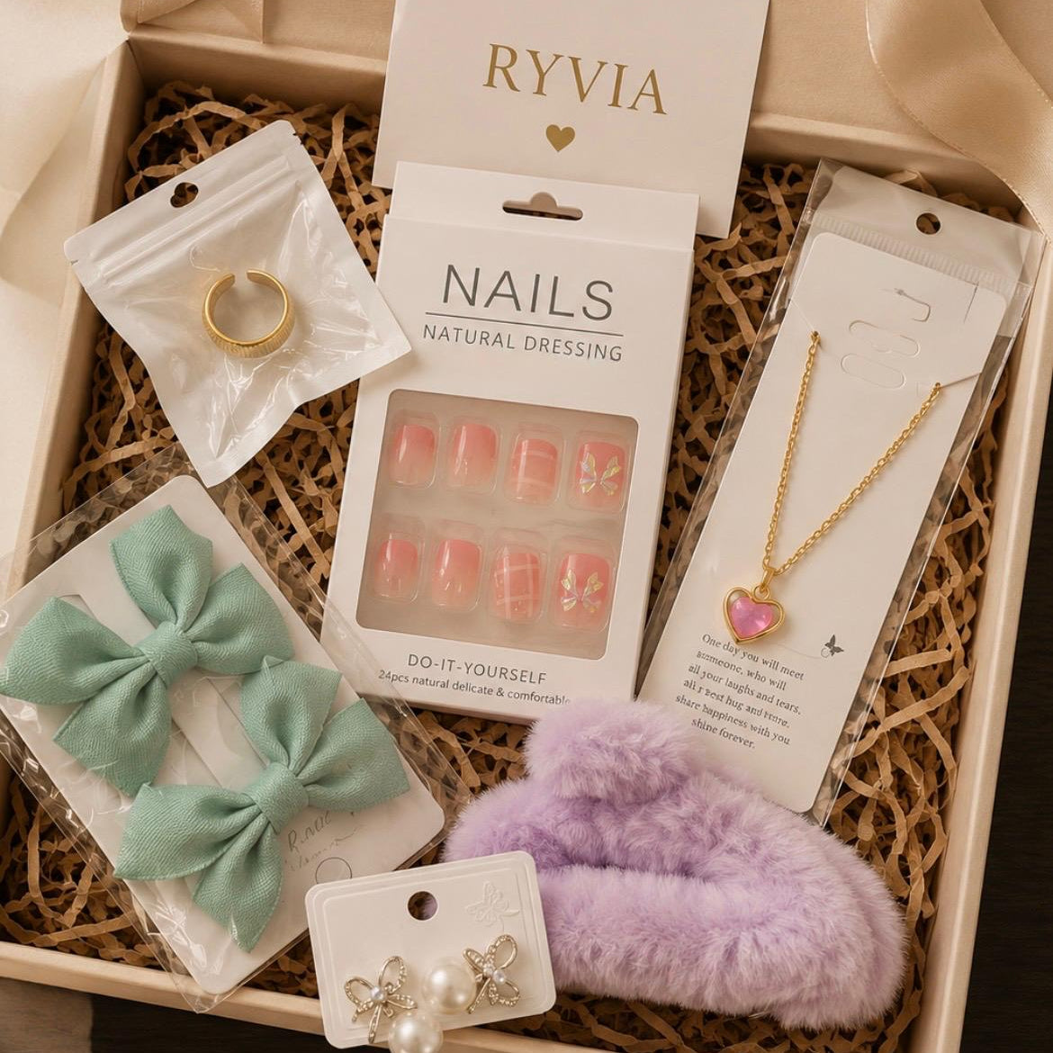 Hello Kitty Sweetheart Mini Mystery Gift Hamper - Pastel Coquette Accessory & Jewelry Box