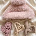Fuzzy Hair Claw Clip  Set