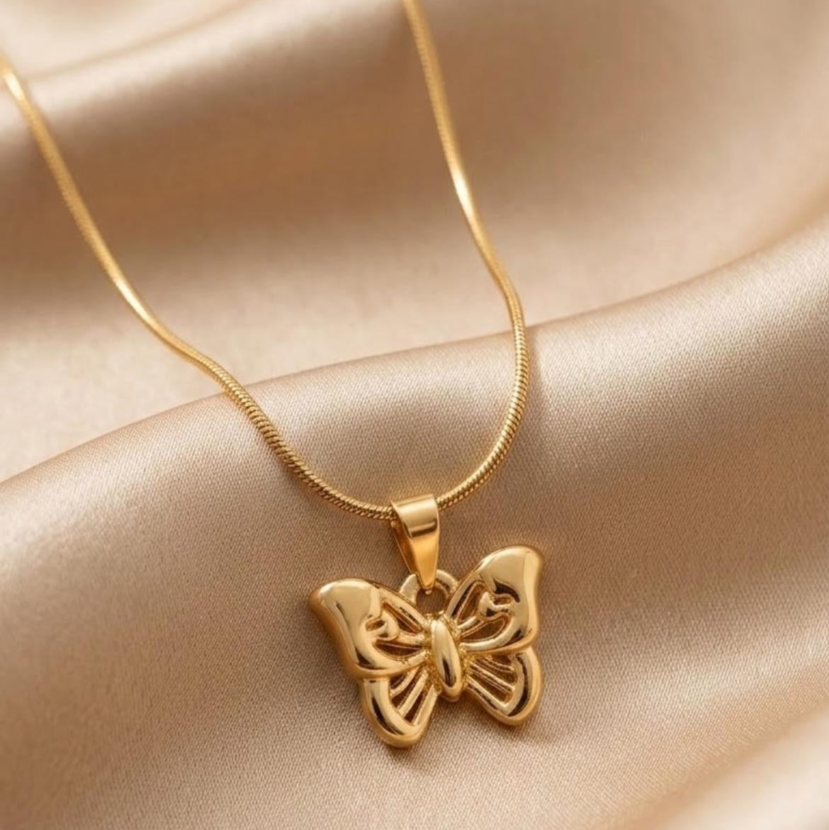 Butterfly Charm Necklace