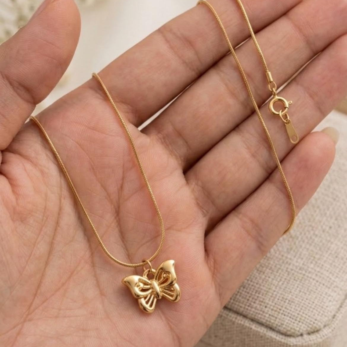 Butterfly Charm Necklace