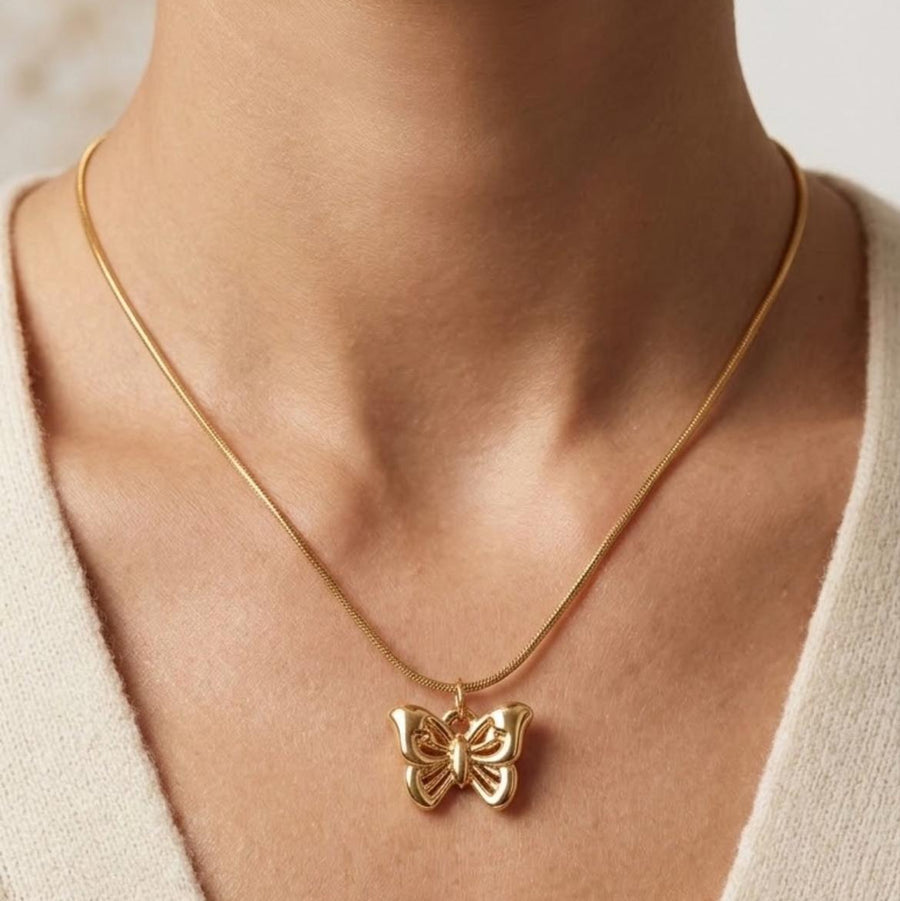 Butterfly Charm Necklace