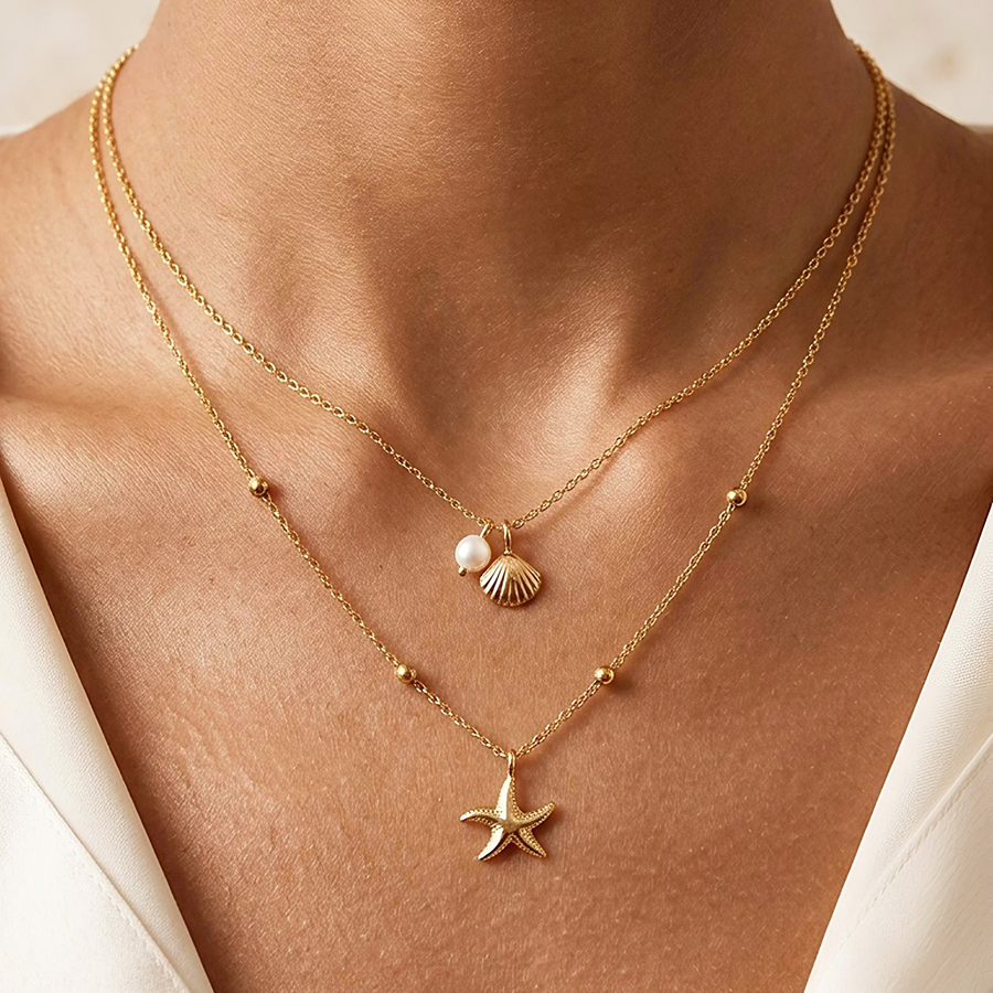 Beach Vibes Pendant Necklace