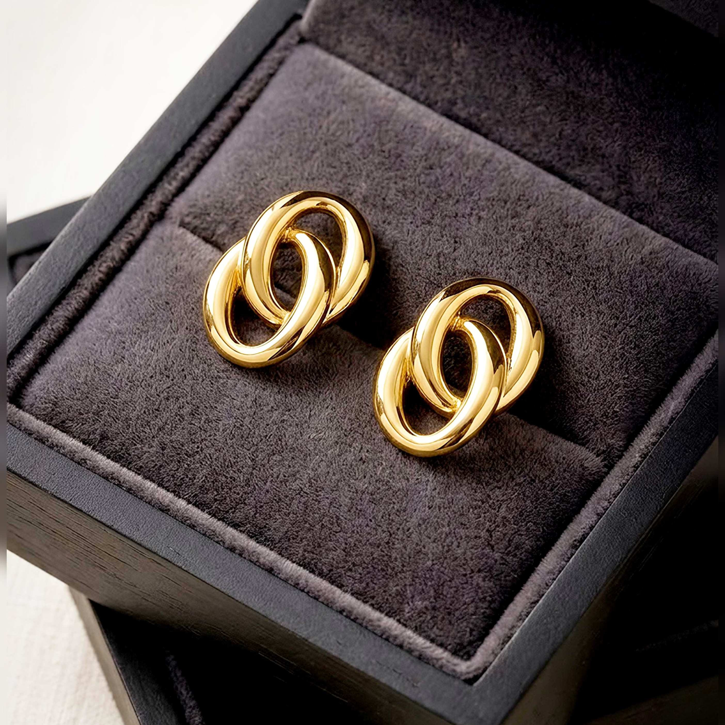 Elegant Gold-Tone Earrings for Women | Everyday & Party Wear