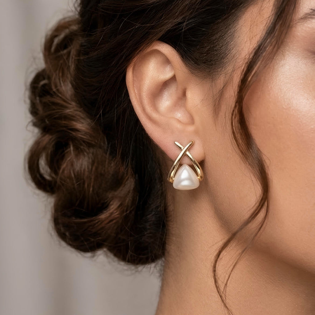 Luxe Golden Charm Earrings